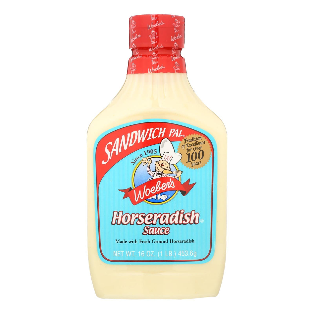 Woeber's Horseradish Sauce, 16 oz (Case of 6)