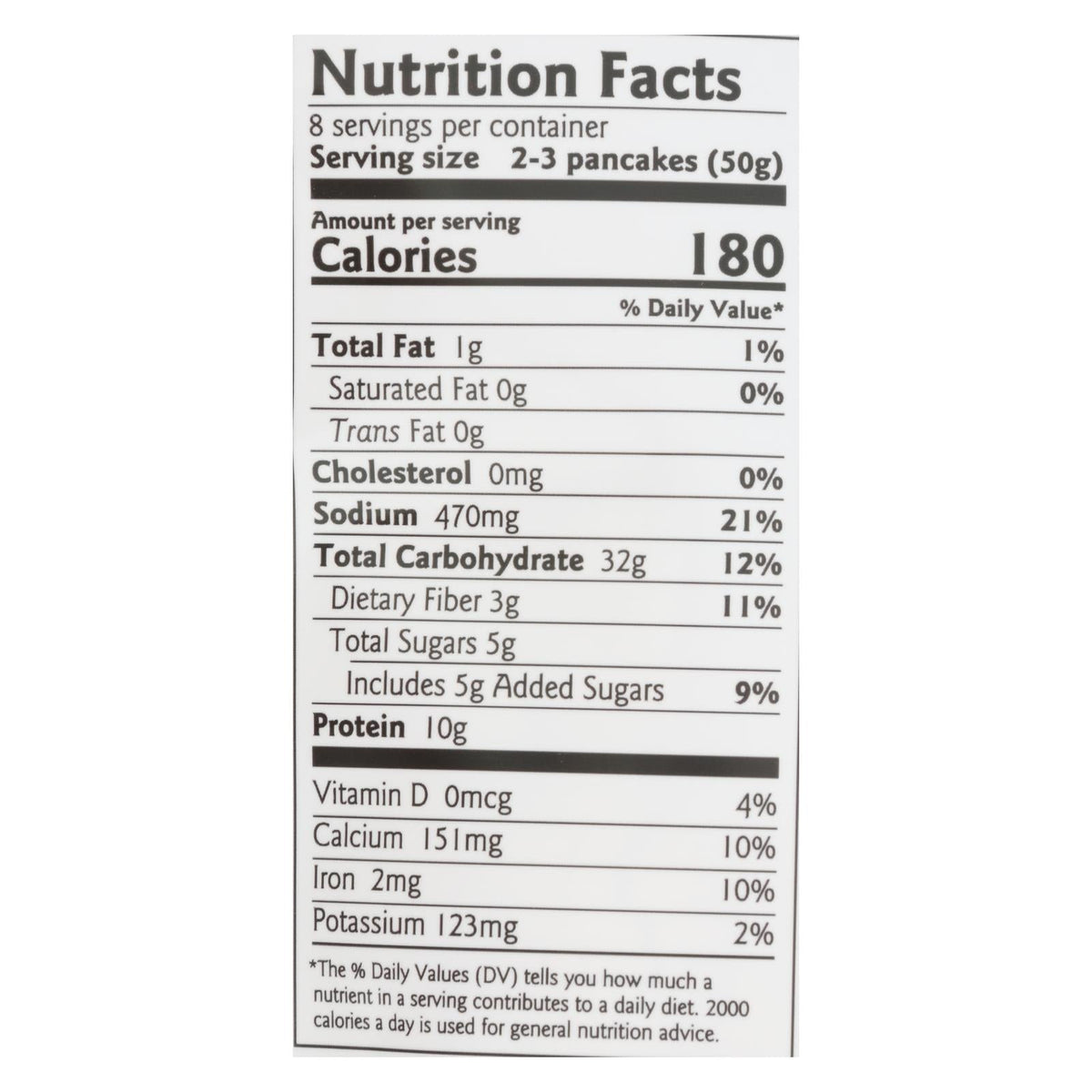 Birch Benders Plant Protein Pancake & Waffle Mix, 14 oz (Case of 6)