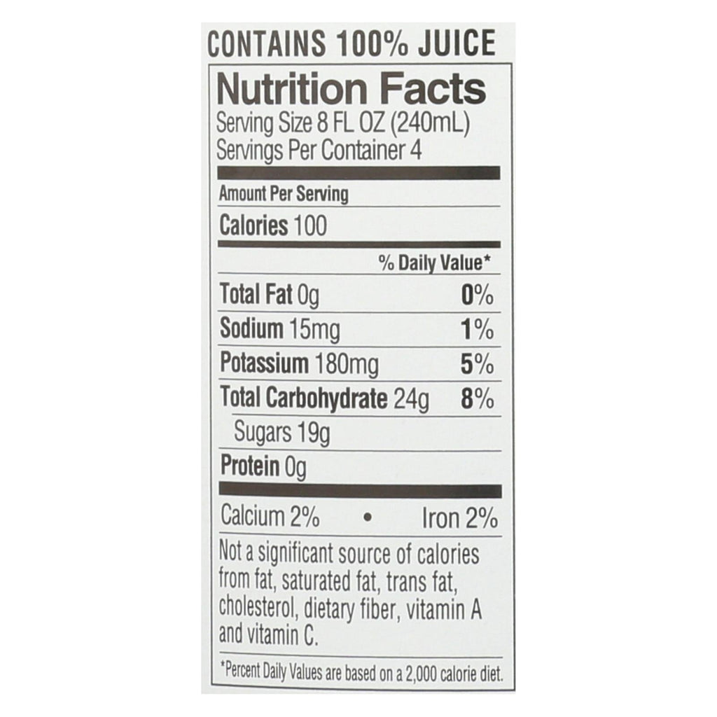 R.W. Knudsen Just Blueberry Juice, 32 fl oz (Case of 6)