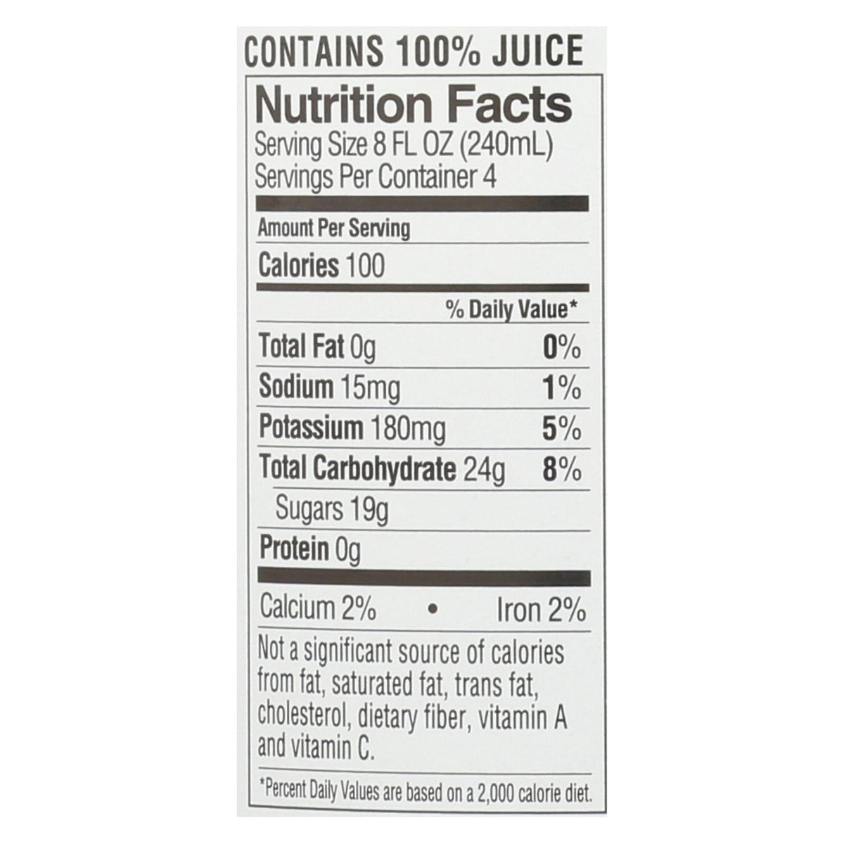R.W. Knudsen Just Blueberry Juice, 32 fl oz (Case of 6)