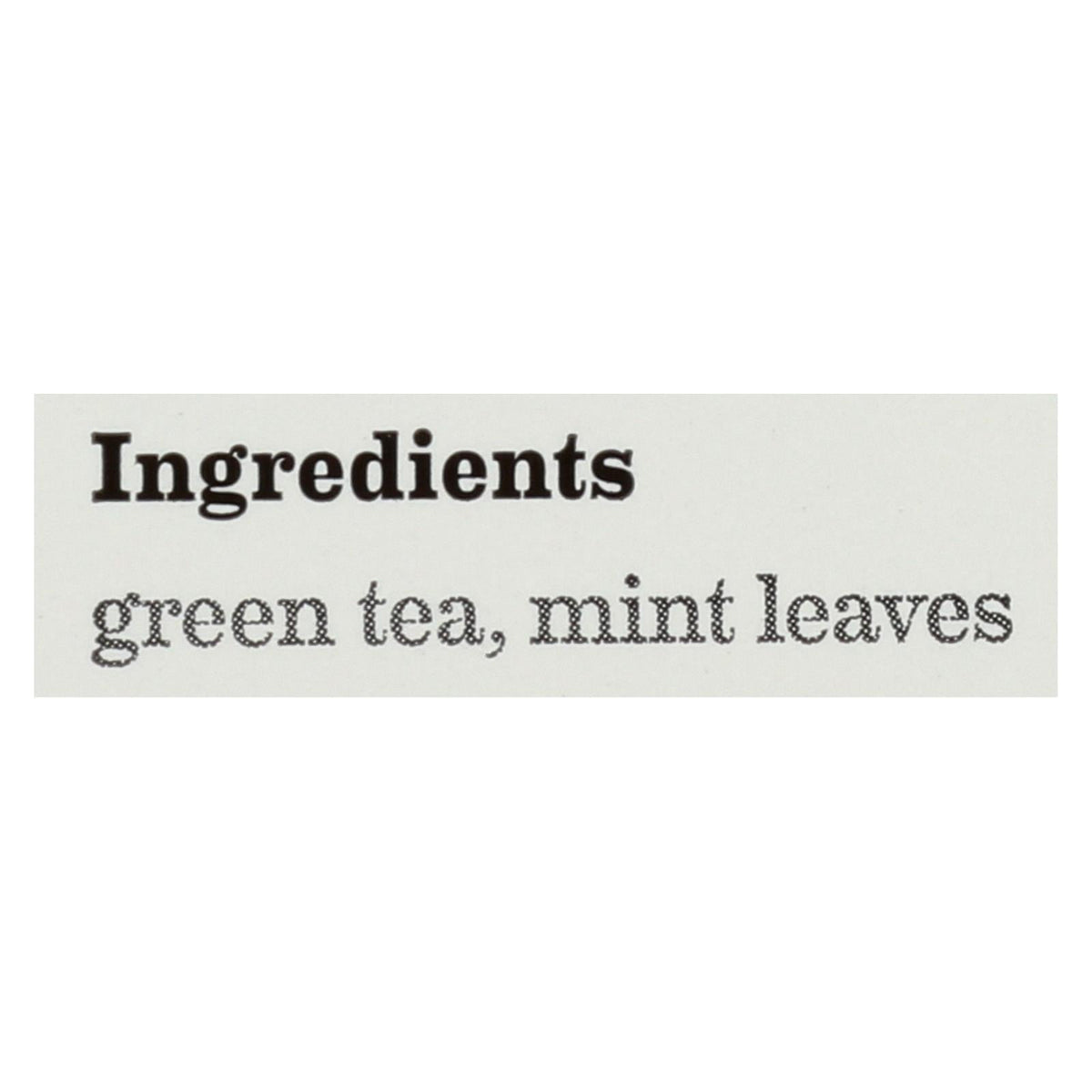 Bigelow Green Tea with Mint, 20 ct (Case of 6)