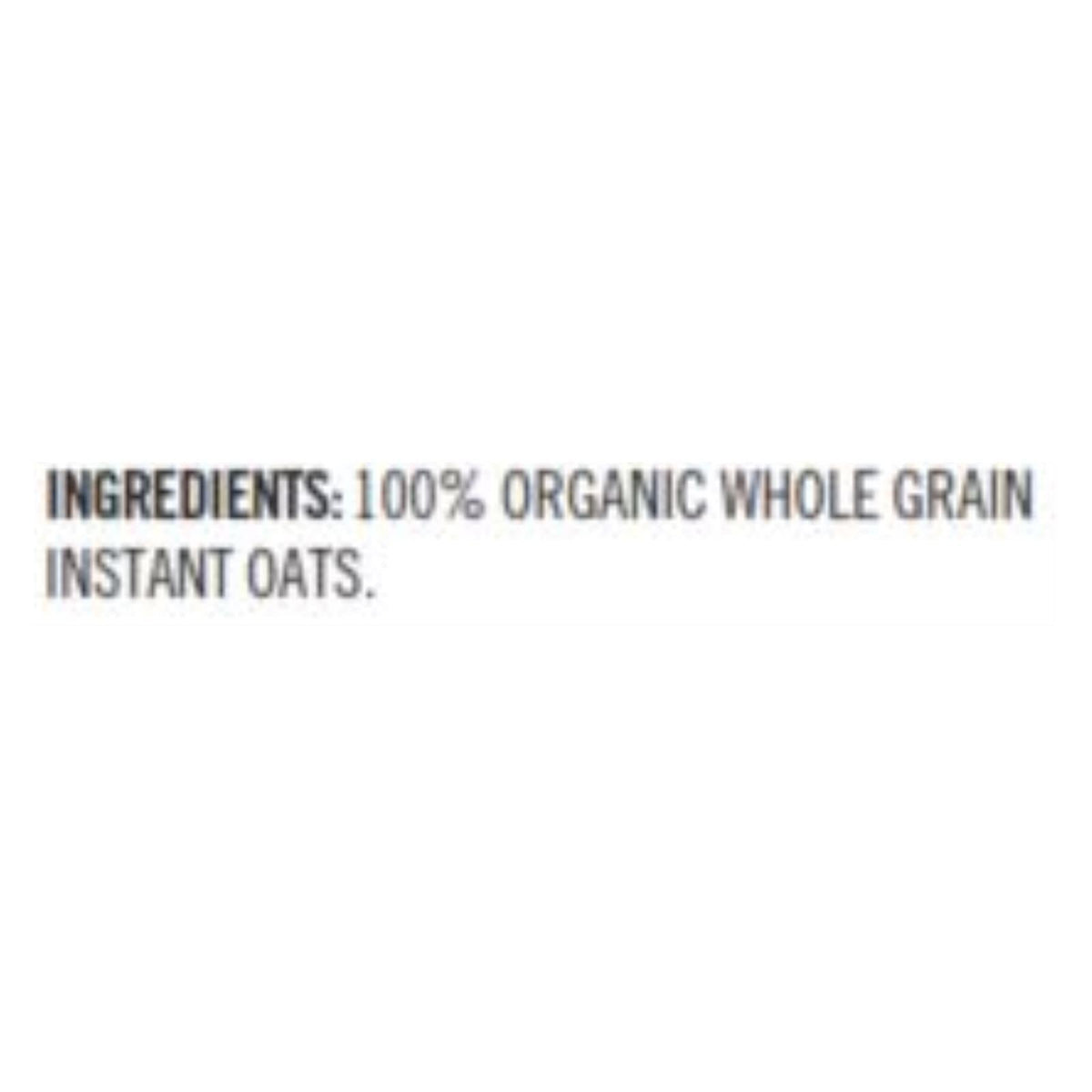 Woodstock Organic Instant Oatmeal, 16 oz (Case of 12)