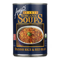 Amy's Organic Spanish Rice & Red Bean Soup, 14.7 oz (Case of 12)