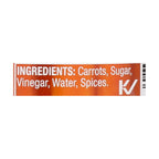 Tillen Farms Pickled Crispy Carrots, 12 oz (Case of 6)
