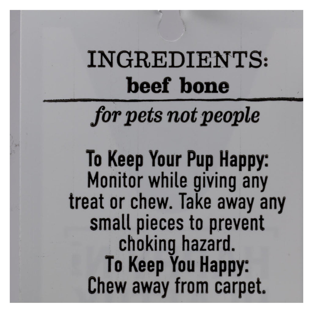 Happy N Healthy Pet Beef Rib Dog Bone, 1 ct (Case of 12)