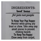 Happy N Healthy Pet Beef Rib Dog Bone, 1 ct (Case of 12)