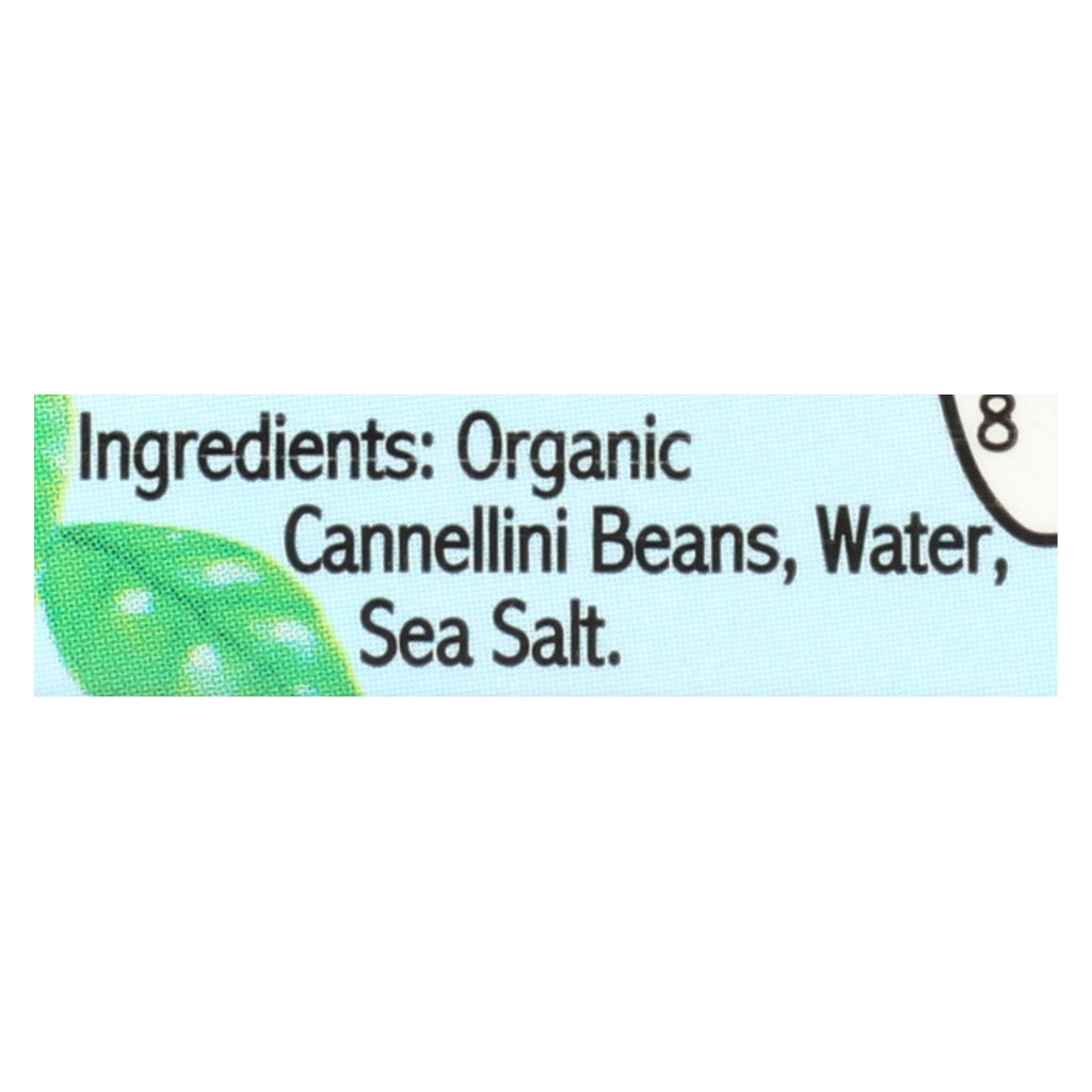 Jack's Quality Organic Low Sodium Cannellini Beans, 13.4 oz (Case of 8)