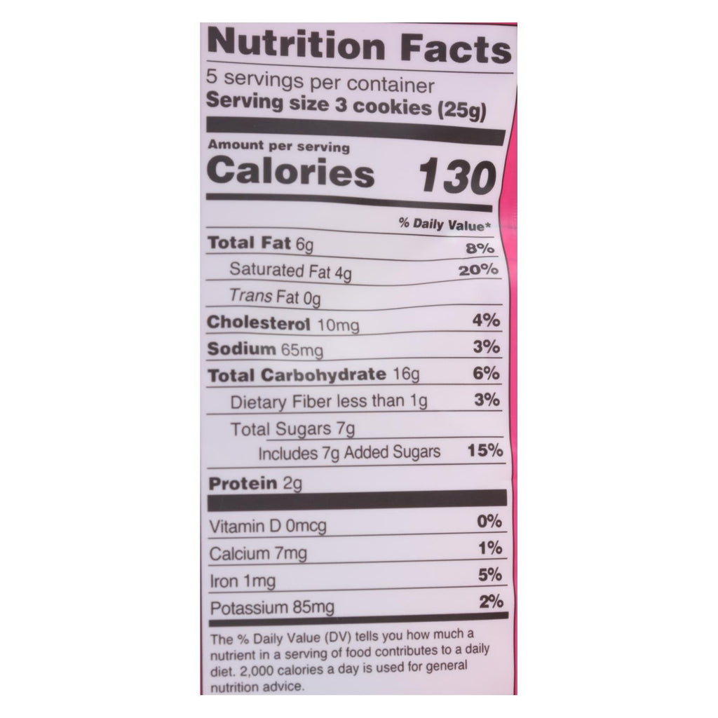 Michel Et Augustin Dark Chocolate Shortbread Cookies (Pack of 6 - 4.4 Oz.)