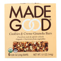 Made Good Granola Bars, Cookies & Cream, 0.85 oz (Case of 6)