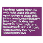 Mamma Chia Vitality Squeeze Snack, Blackberry Bliss, 3.5 oz (Case of 16)