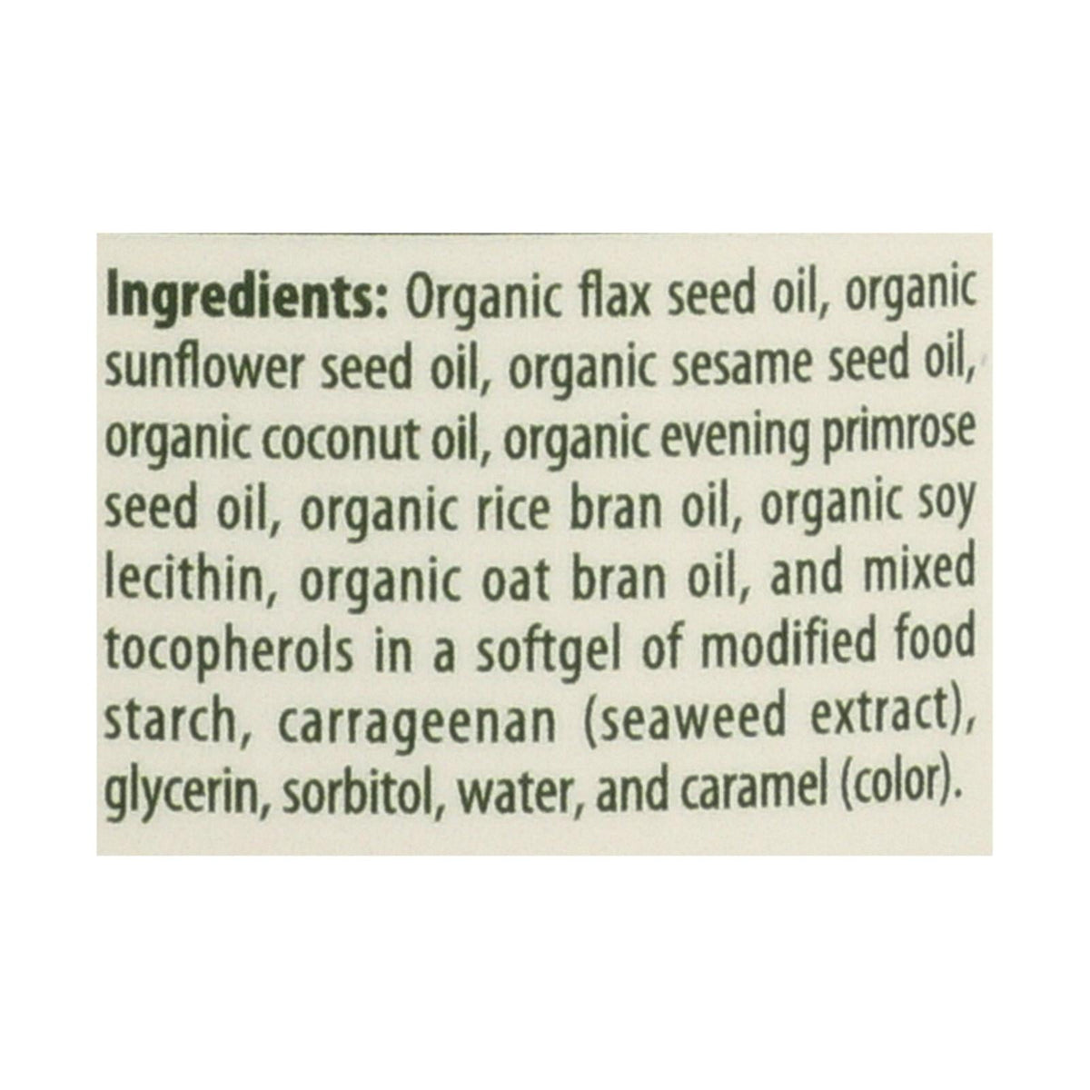 Flora Inc - Udo's Oil 369 Blend (180 Sgels)