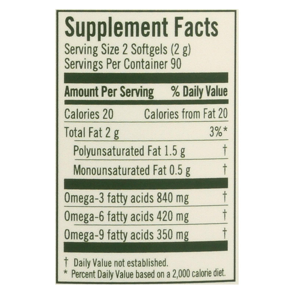 Flora Inc - Udo's Oil 369 Blend (180 Sgels)