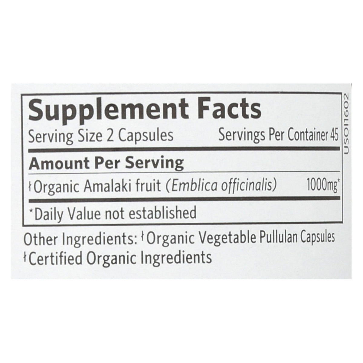 Organic India Amalaki  - 90 Vcap