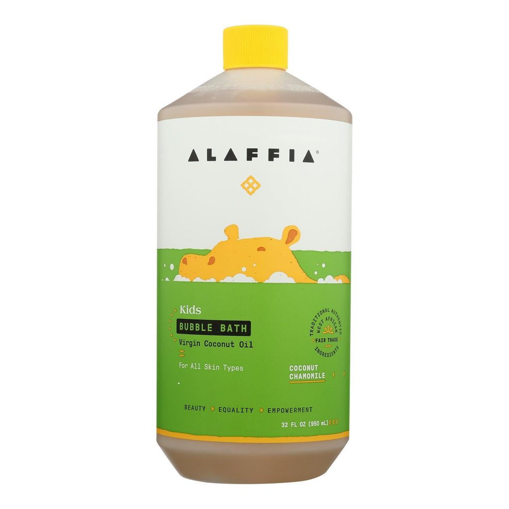 Alaffia Everyday Bubble Bath Coconut Chamomile (32 Fl Oz)