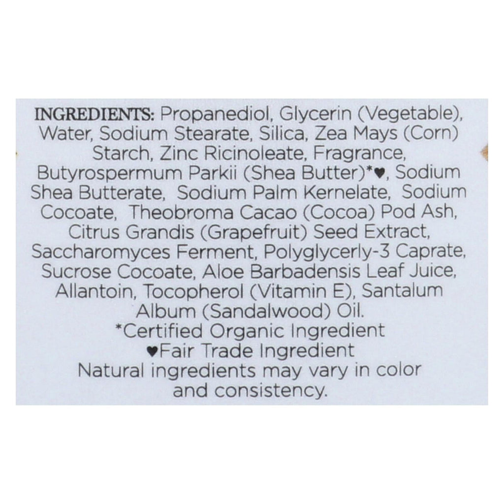 Nubian Heritage All Natural 24 Hour African Black Soap Deodorant (Pack of 1 - 2.25 Oz)