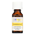 Aura Cacia Precious Essentials Sandalwood with Jojoba Oil, 0.5 fl oz