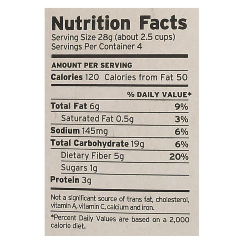 Pipcorn Mini Popcorn, Sea Salt, 4 oz (Case of 12)