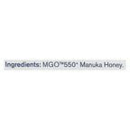 Manuka Health Honey Manuka MGO 550+ (Pack of 8.8 Oz)