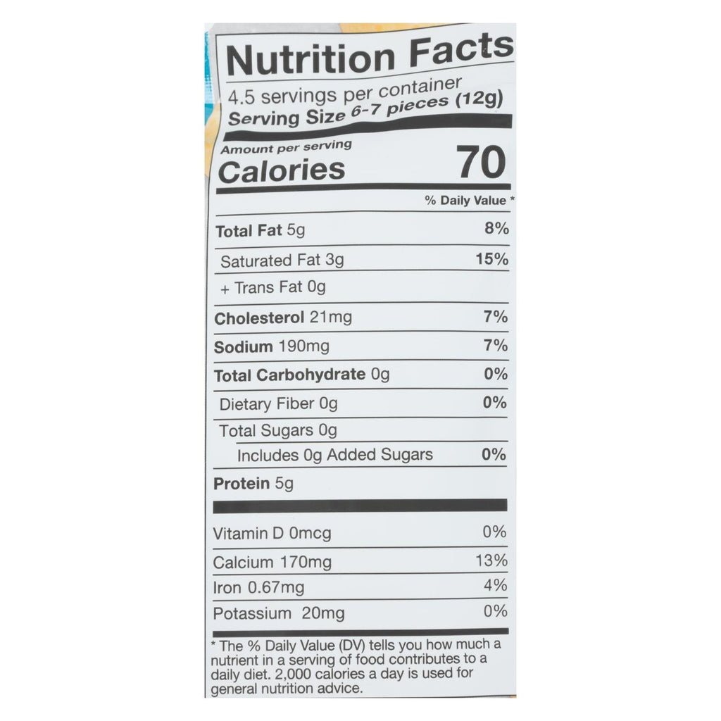 Moon Cheese Gouda Dehydrated Cheese Snack (Pack of 12 - 2 Oz.)