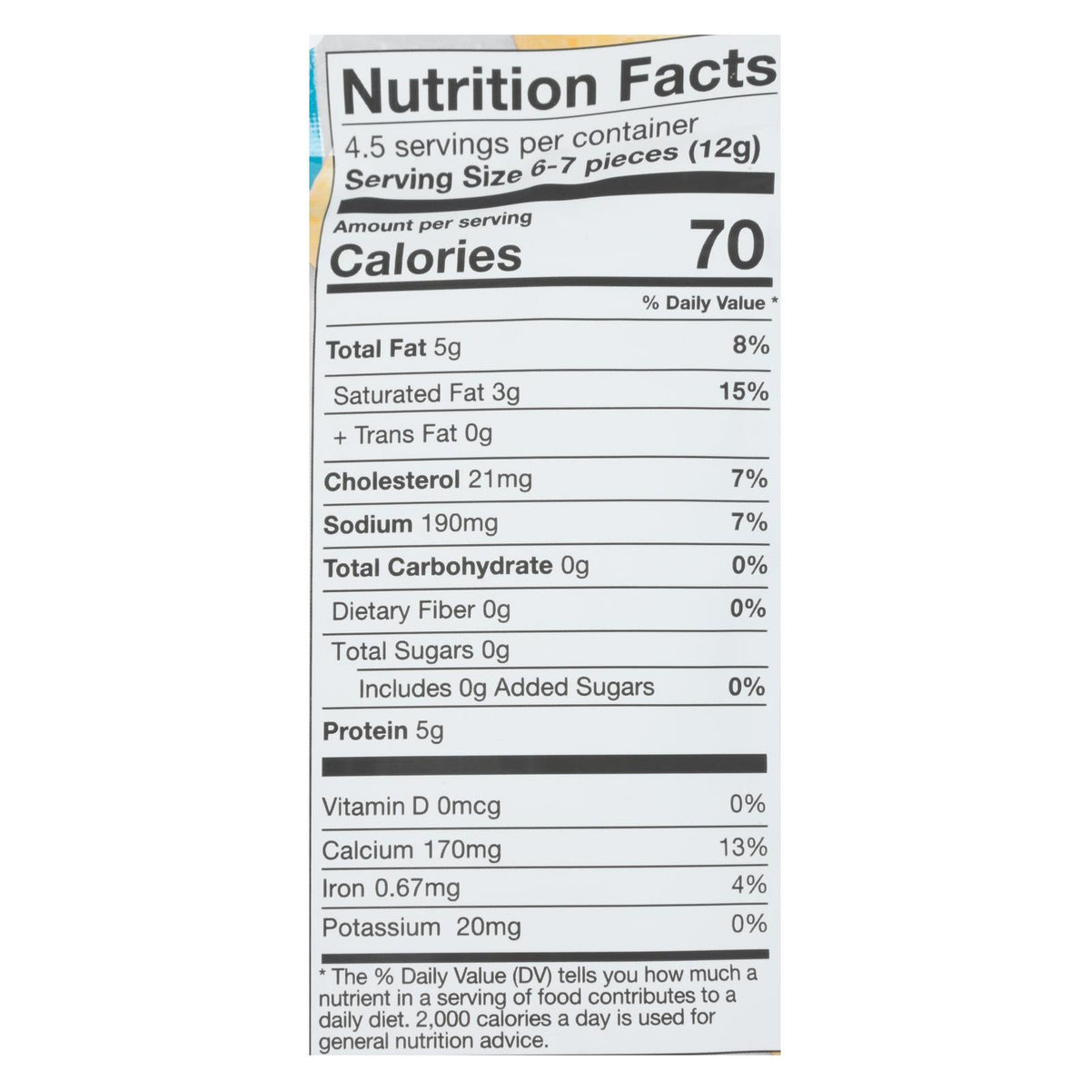 Moon Cheese Gouda Dehydrated Cheese Snack (Pack of 12 - 2 Oz.)