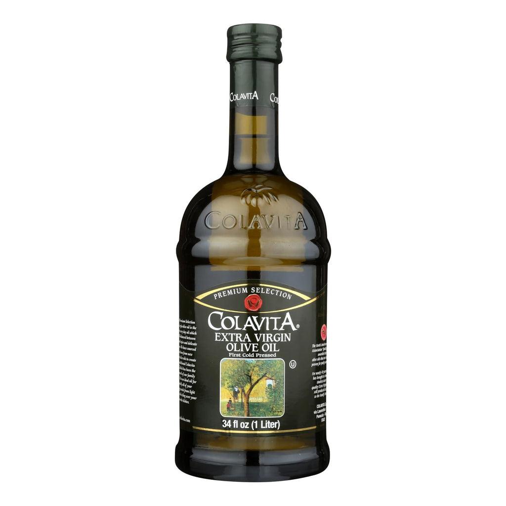 Colavita Premium Extra Virgin Olive Oil, 33.8 fl oz (Case of 6)
