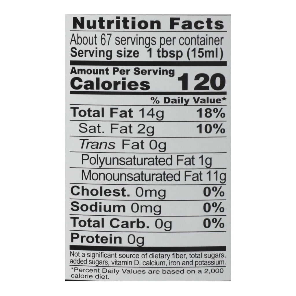 Colavita Premium Extra Virgin Olive Oil, 33.8 fl oz (Case of 6)