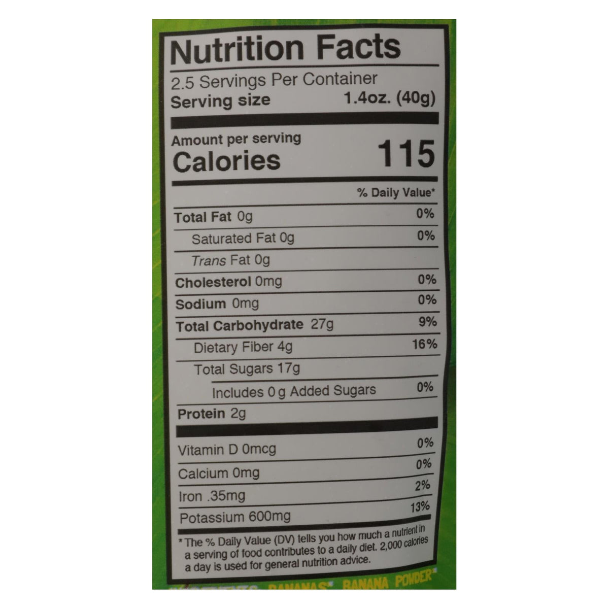 Barnana Organic Original Banana Bites, 3.5 oz (Case of 12)