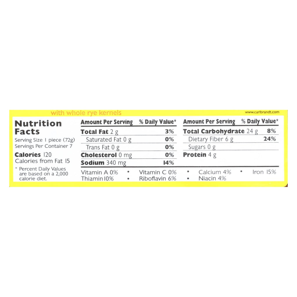 Mestemacher Three Grain Bread (Pack of 12 - 17.6 Oz)