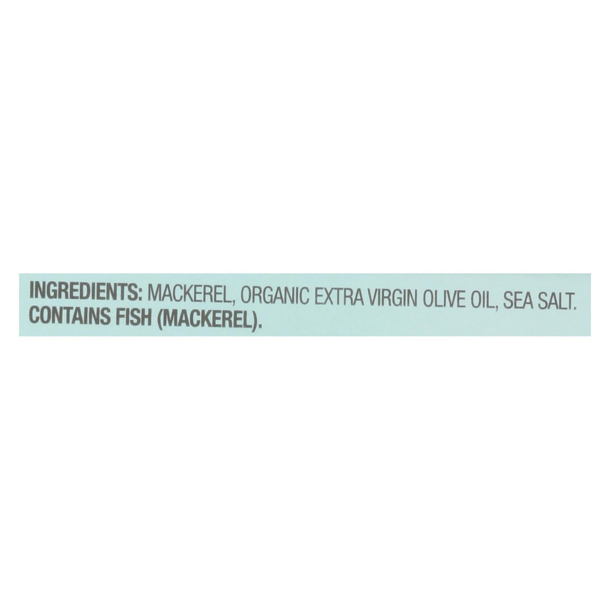 Wild Planet Wild Mackerel Fillets in Extra Virgin Olive Oil (Pack of 12 - 4.375 oz.)