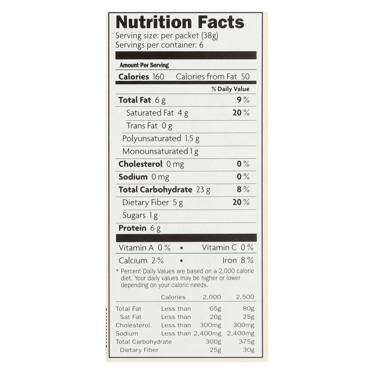 Nature's Path Organic Qi'a Superfood Creamy Coconut Hot Oatmeal, 8 oz (Case of 6)