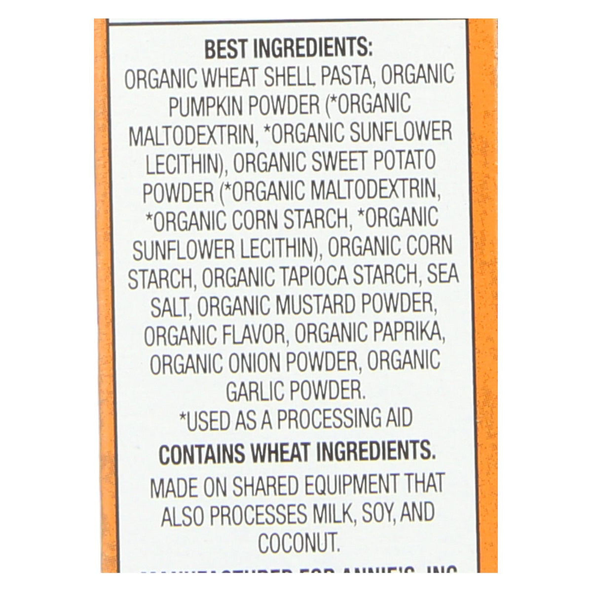 Annie's Organic Vegan Shells & Creamy Sauce Pasta Dinner, 6 oz (Case of 12)