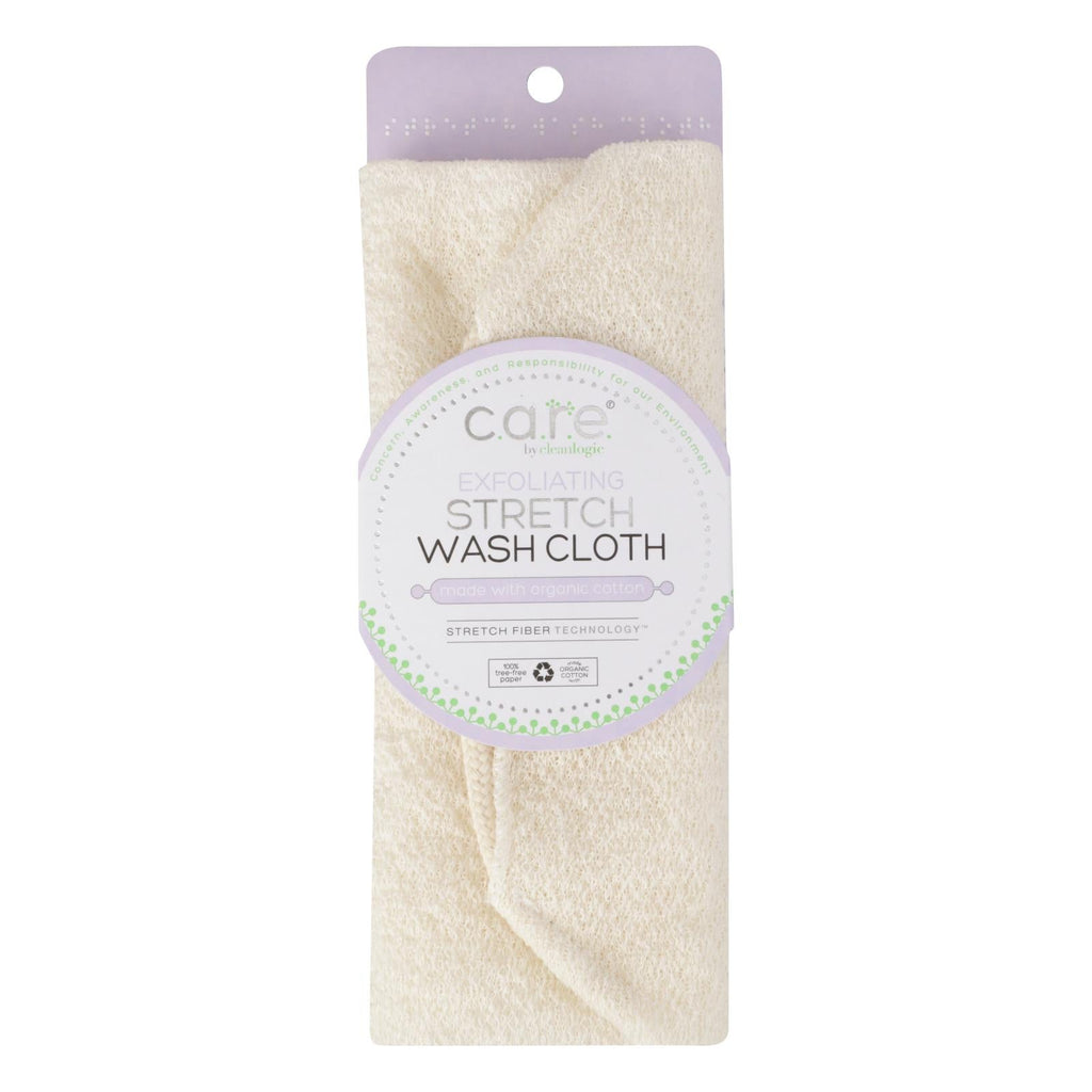 Cleanlogic Washcloth Exfoliating Stretch