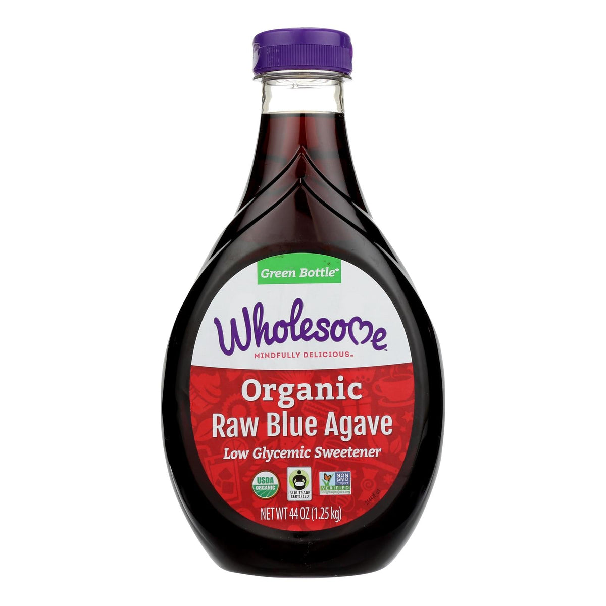 Wholesome Blue Agave Liquid Sweetener, 44 oz (Case of 6)