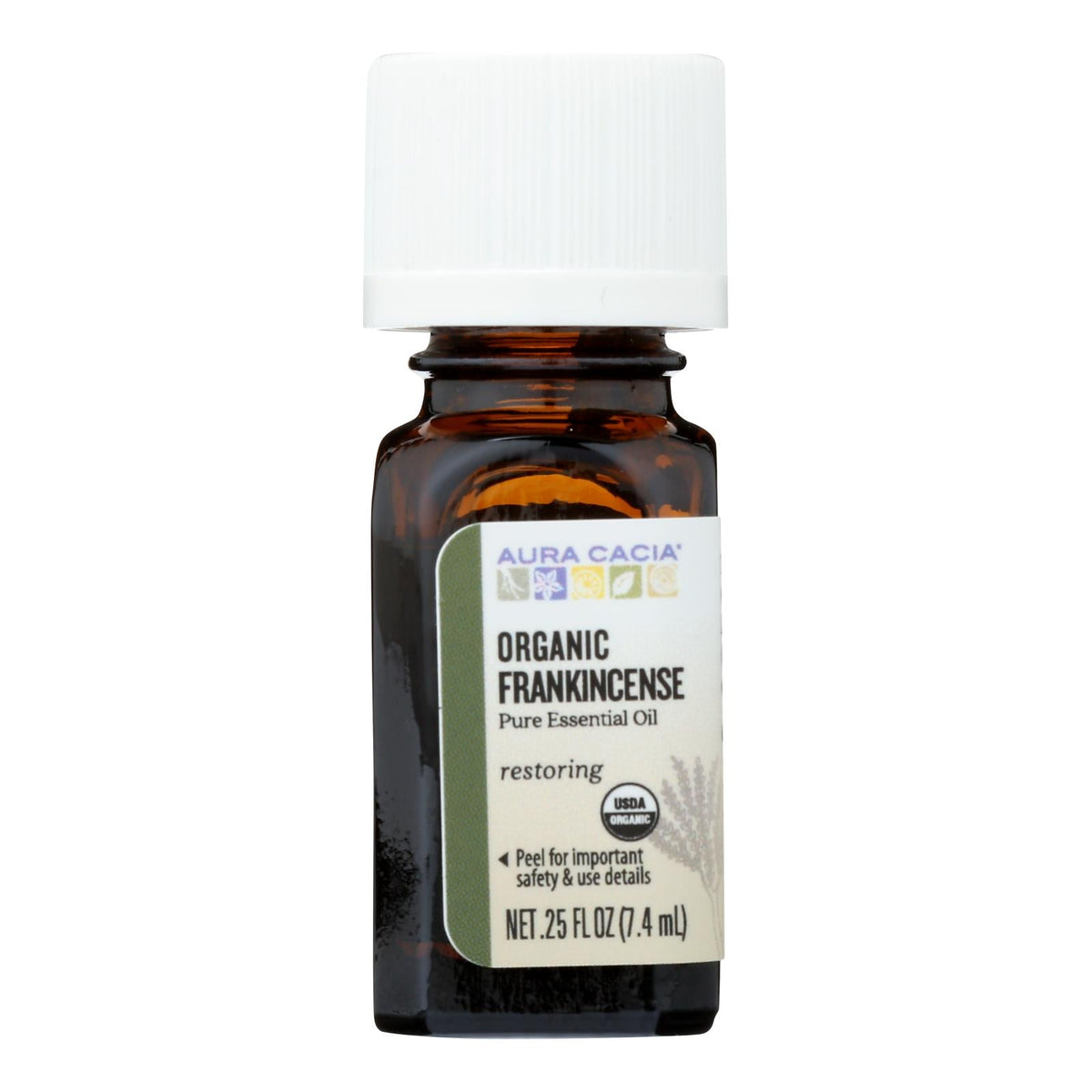 Organic Frankincense Essential Oil  - .25 Fl Oz by Aura Cacia
