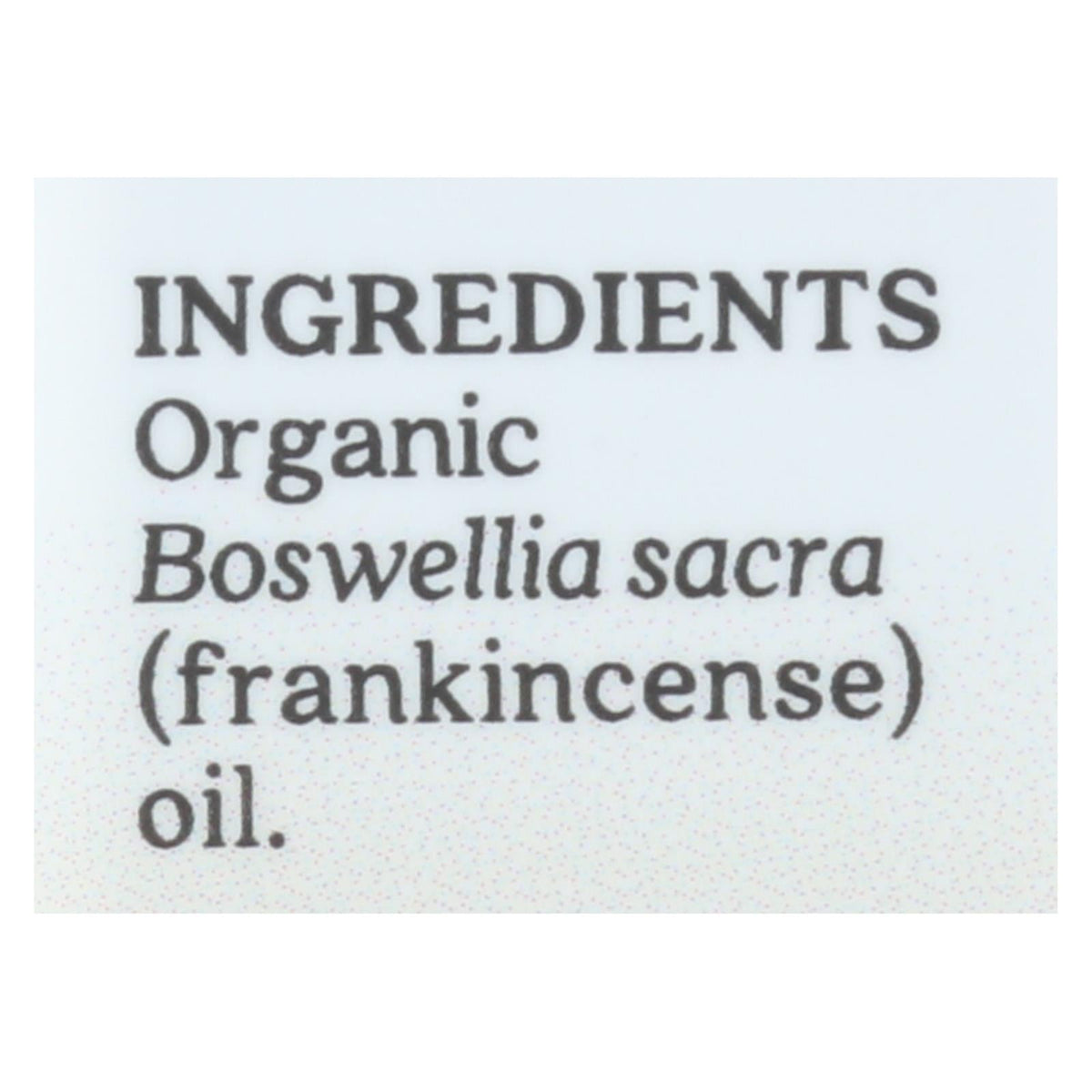 Organic Frankincense Essential Oil  - .25 Fl Oz by Aura Cacia
