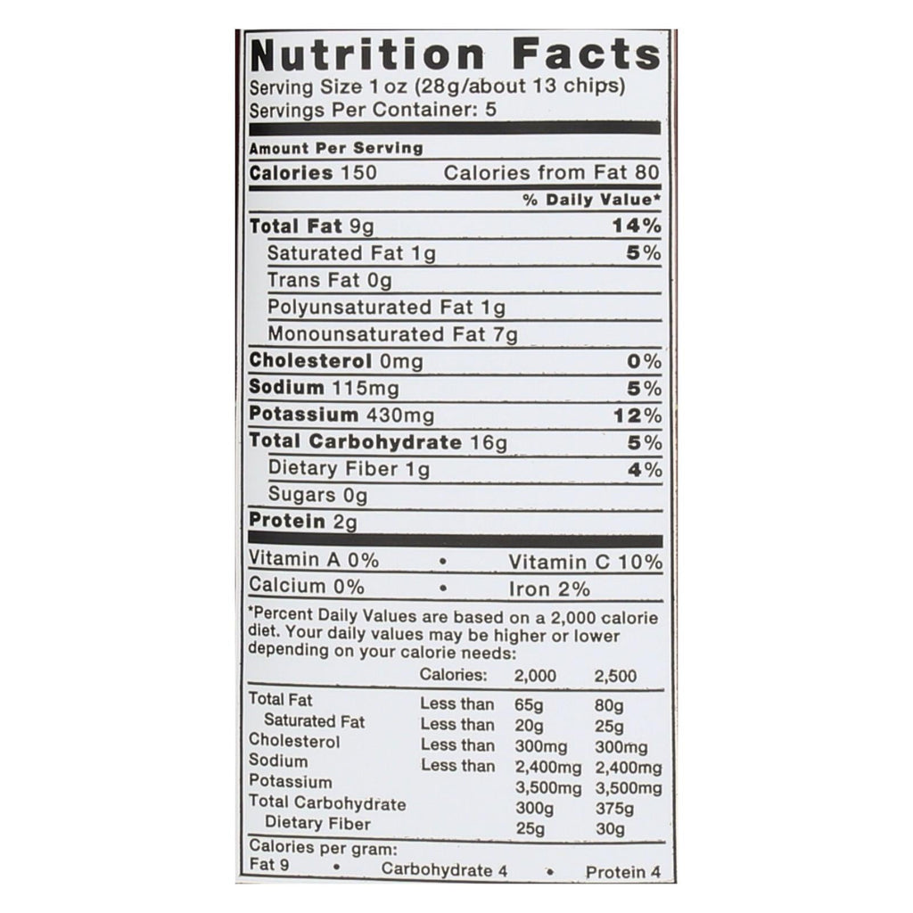 Kettle Brand Sea Salt Potato Chips, 5 oz (Case of 15)