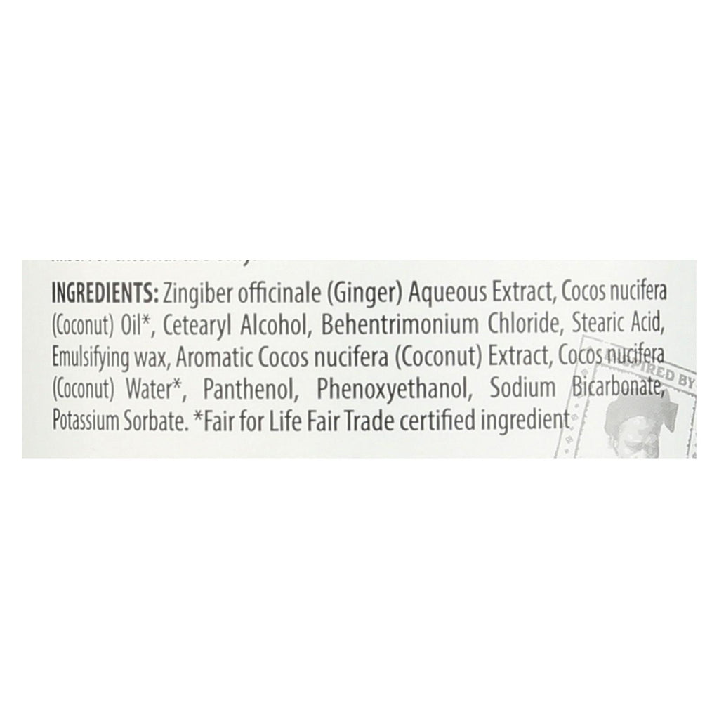 Alaffia Everyday Conditioner  - Coconut and Ginger, 32 Fl Oz.