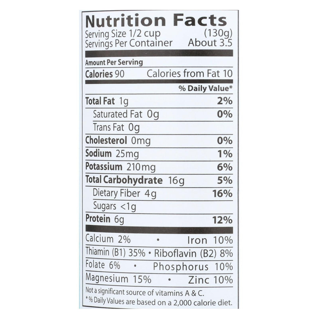 Eden Foods Organic Black Eyed Peas, 15 oz (Case of 12)
