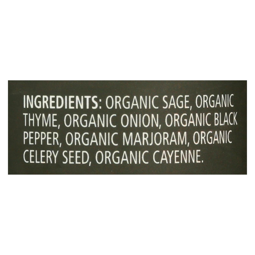 Frontier Co-op Organic Poultry Seasoning, 1.2 oz