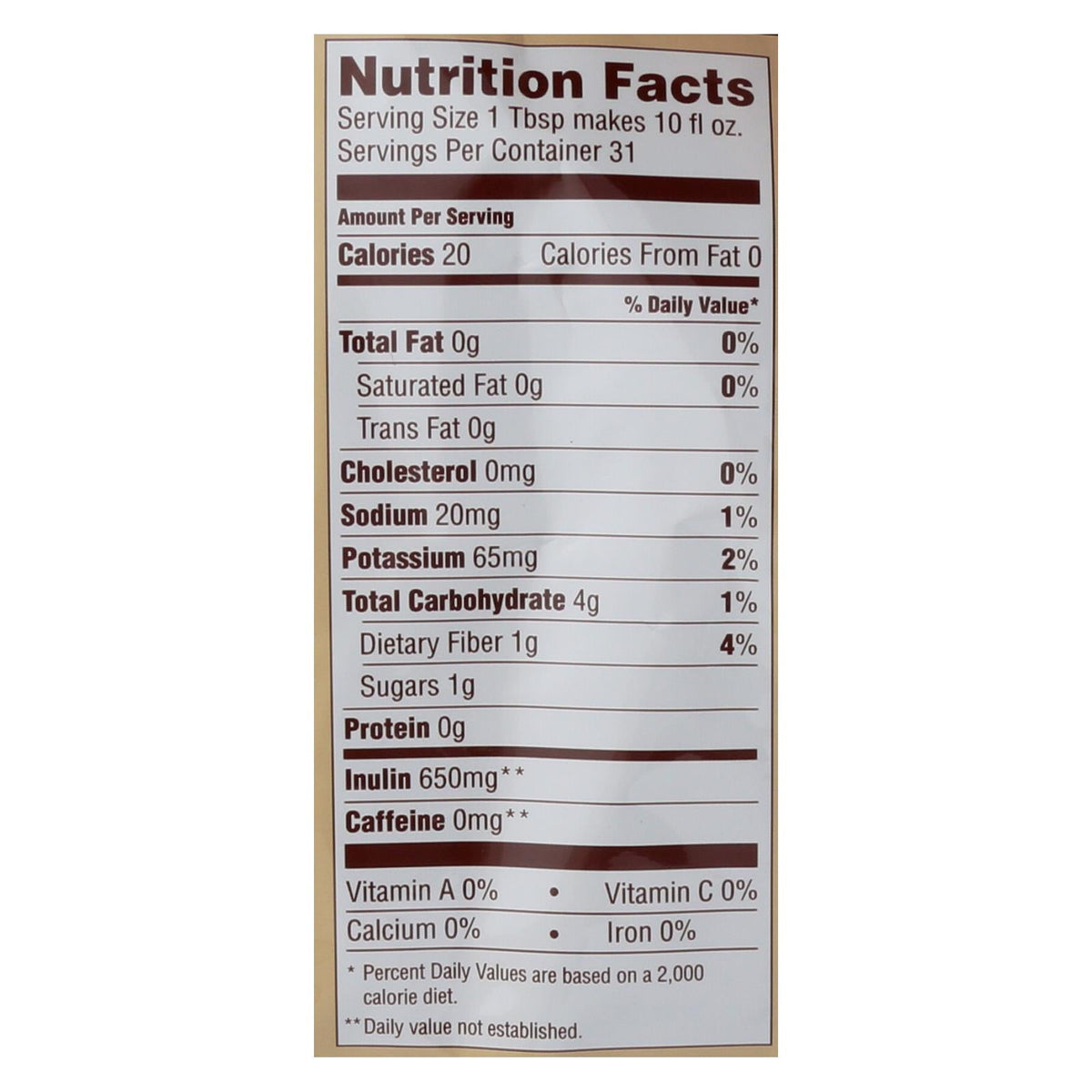 Teeccino Mediterranean Vanilla Nut Herbal Coffee, 11 oz (Case of 6)