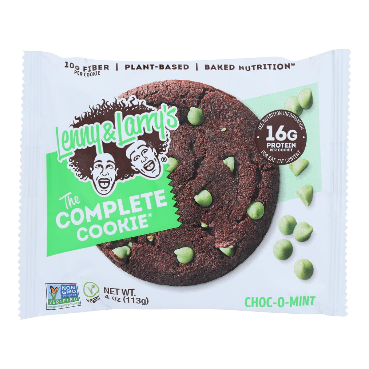 Lenny & Larry's Complete Cookie Chocolate Mint (Pack of 12 - 4 Oz.)