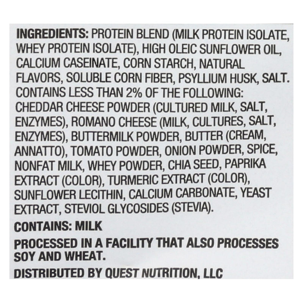 Quest Nacho Cheese Tortilla Style Protein Chips, 1.1 oz (Case of 8)