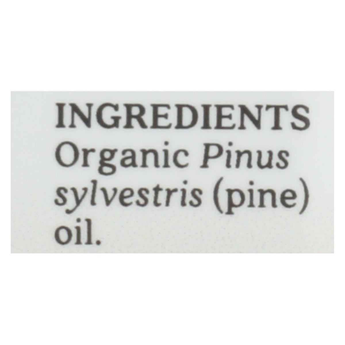 Organic Pine Essential Oil  - Aura Cacia .25 Oz.