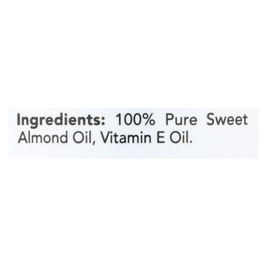 Hobe Labs Hobe Naturals Sweet Almond Oil (4 Fl Oz)