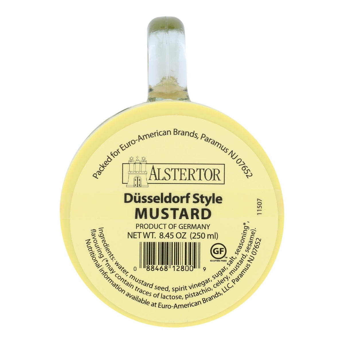 Alstertor Dusseldorf Style Mustard, 8.45 oz (Case of 12)