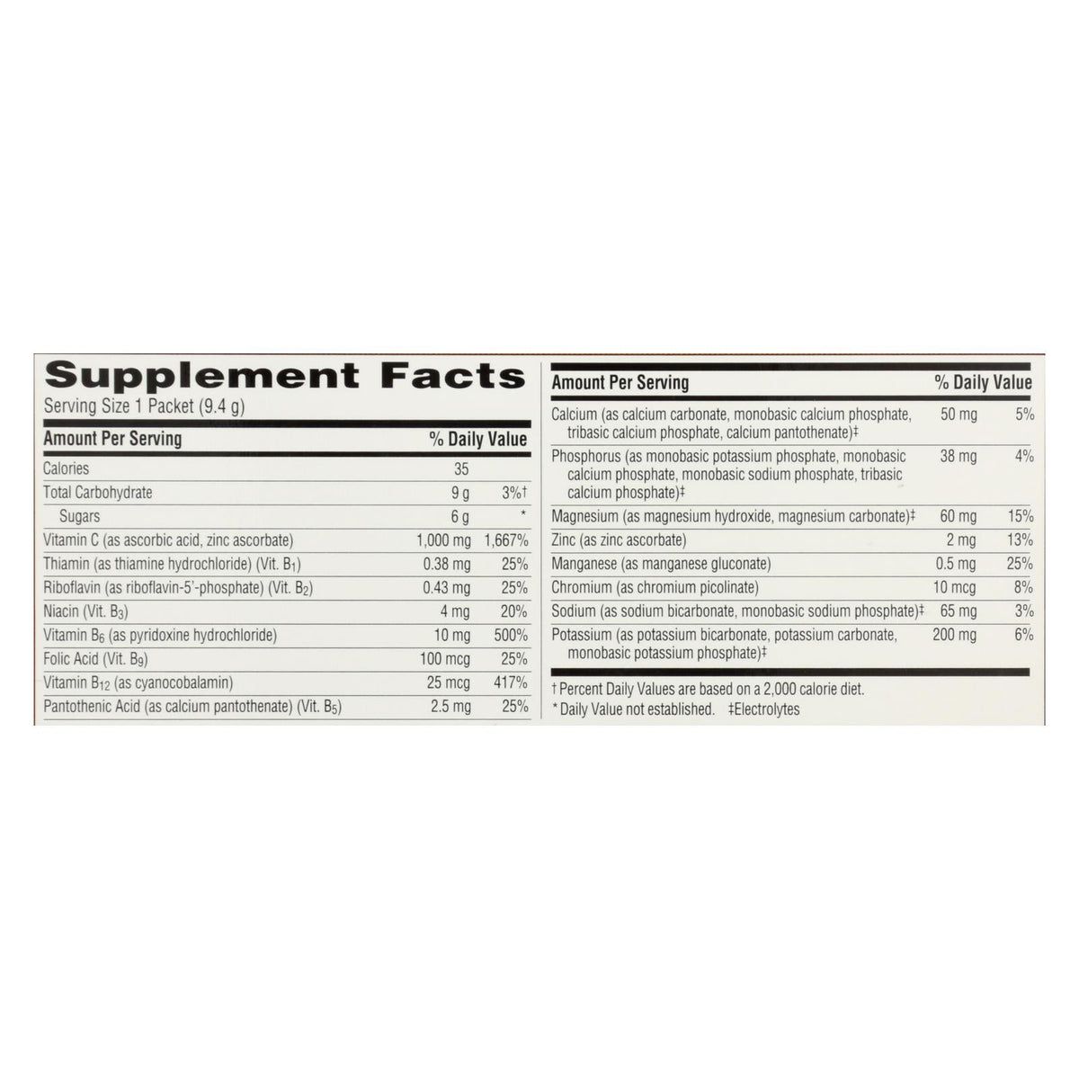 Alacer Emergen-C Vitamin C Fizzy Drink Mix Pink Lemonade (Pack of 30) - 1000 mg