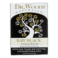 Dr. Woods Raw Black Bar Soap (Pack of 5.25 Oz.)