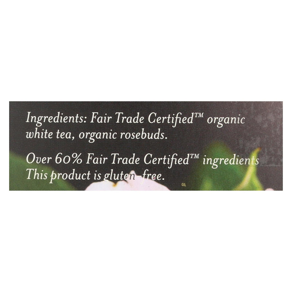 Numi White Tea - White Rose (Pack of 6, 16 Bags)