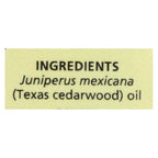 Aura Cacia Cedarwood Texas Essential Oil, 0.5 oz