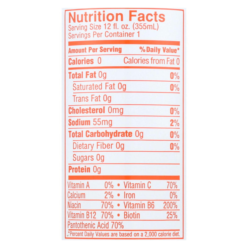 Aspire Healthy Energy Sparkling Mango Lemonade, 12 oz (Case of 12)